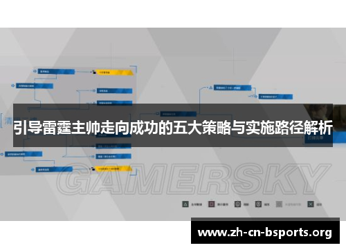 引导雷霆主帅走向成功的五大策略与实施路径解析